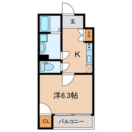 メルディア川口西青木の物件間取画像